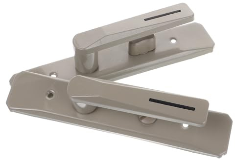 HOLIDYOYO Poignée De Porte Avec Serrure Bouton De Porte Intérieur Remplacement De Serrure Facile à Installer