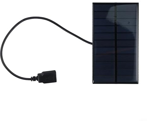 Panneau solaire portable 5 V 2 W USB Chargeur solaire pour téléphone portable Camping Randonnée Power Bank