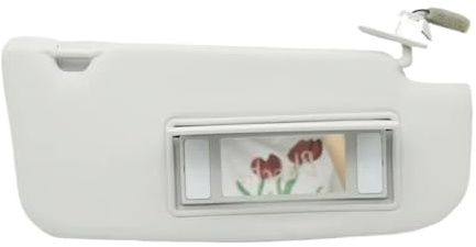Componenti Visiera Per Nissan Qashqai Dualis J10 2008-2015 Parasole Interno Parasole Con Lampada Piastra Specchio Per Il Trucco(Right With Lamp)