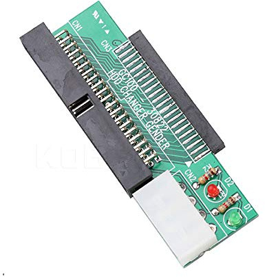 Agmoctz Adaptador Convertidor de Disco Duro Interfaz 44 Pines 2.5 Pulgadas IDE 3.5 Pulgadas IDE 40 Pines para Ordenador de Escritorio PC Portátil