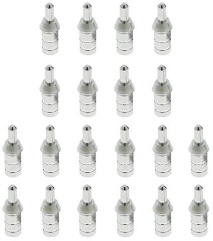 FewNvWa 20 Pezzi Nock Pins per Frecce Ricambio Adattatore Pin Nock Boccola Pin Nock Accessorio Protezione Frecce Realizzato in Materiale