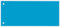 bene 201950BL Bene Trennstreifen,100St,blau