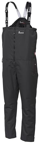 DAM ARX Thermo Bibs and Brace, Angelbekleidung, Anglerlätzchen, Unisex, Dunkelgrau, Medium