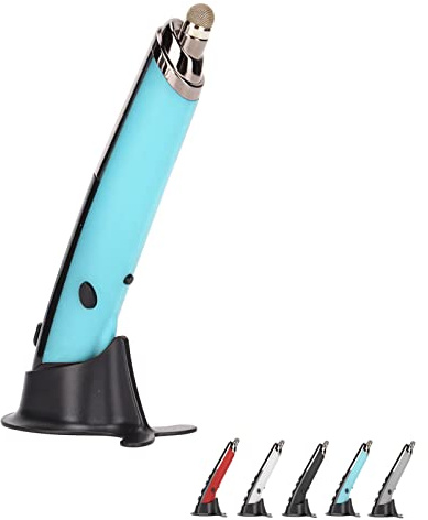 Kabellose Optische Taschenstiftmaus, Kabellose Stiftmaus 3 Stufen Einstellbarer DPI-Touchscreen-Schreiben mit Geringem Stromverbrauch für PC-Laptop-Notebook-Computer(Himmelblau)