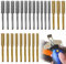 24pcs Diamond Chainsaw Sharpener, 3 Different Sizes Chainsaw Sharpening Grinding Chain, Diamond Chainsaw Sharpener High Hardness, For Sharpening Chainsaw Blades Polishing Grinding Tool(4/4.8/5.5mm)