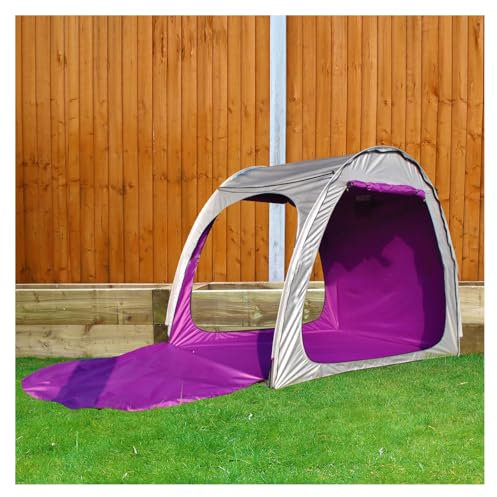 Fxiaobin Box Biciclette può Essere Giuntato Box Biciclette per Mobili da Giardino,Biciclette,Moto Box Biciclette da Esterno Tettoia per Esterno,Purple