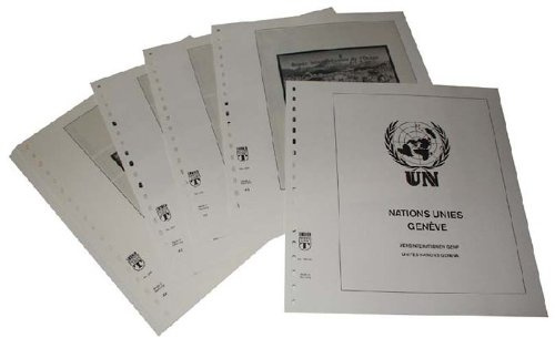 Lindner-T Addendum Feuilles pré-imprimées Nations Unies GENÈVE Année 2025