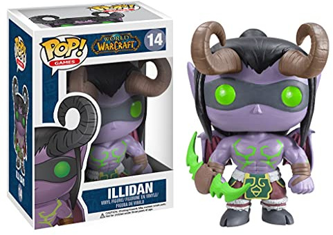 Funko 3374 POP! Vinylfigur: Games: WOW: Illidan