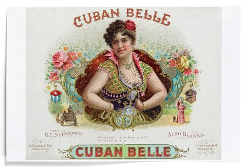 Lantern Press Royal Punch Brand Cigar Seal, Vintage Label (12x18 Art Print, Travel Poster Wall Decor)