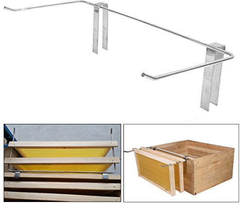 C-FUNN Edelstahl Bienenzucht Rahmen Halter Bee Hive Barsch Bee Hive Rahmen Halter
