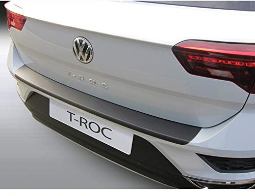 RGM ABS Heckstoßstangenschutz passgenau | kompatibel mit Volkswagen T-Roc 11/2017- Schwarz