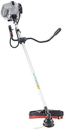 AL-KO Desbrozadora de gasolina BC 330 B, ancho de trabajo de 25 cm y hilo de 41 cm, potencia del motor de 0,9 kW, 32,6 cc, motor de 2 tiempos.