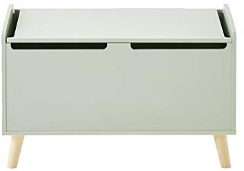 VERTBAUDET Coffre à jouets LIGNE CONFETTI VERT TU