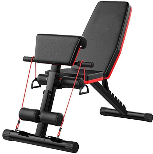 Hantelbank, Gewichtheberbett, multifunktional, Fitnessgeräte, Haushalts-Sit-Ups, Zusatzausrüstung, verstellbare Hantelbänke, für Heimtraining, Fitnessstudio, Gewichtheben