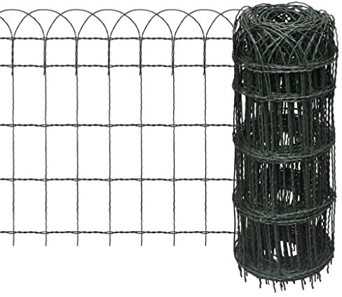 SKM Beetzaun Pulverbeschichtetes Eisen 25×0,65 m, Weight: 13.8 kg, 141074