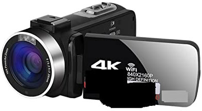 Videocamera Full 4K Blog Videoregistratore Streaming Videocamera WIFI Portatile Outdoor UHD 48MP Fotocamere digitali Vlog for la fotografia Fotocamera digitale per vlogging ( Color : Generation 2 , Si