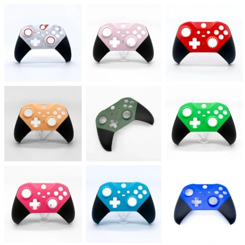 Replacement Front Housing Shell Cover Plate Faceplate Case Compatible with Xbox One Elite Series 2 Wireless Controller 1797 DIY Custom Pannel (Army Green)