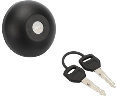 Alrens Tankdeckel mit 2 Schlüsseln für Renault Master II 1998-2010 7701471585 7701470950 Tankdeckel Golf 4