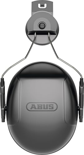 ABUS Kapselgehörschutz - Gehörschutz nach EN 352 für laute Arbeitsumgebungen - hoher Dämmwert SNR 31 dB - bequem und anpassbar - Zubehör für Schutzhelme Spector(-E) und Scator(-E)