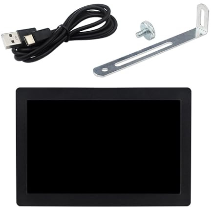 LLHCF 3. Affichage de l'alimentation USB 5/7 avec boîtier en aluminium pour extension de boîtier PC et intégration sans couture Écran secondaire de bureau pour PC