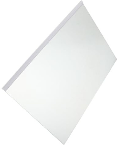 FOMIYES Estante de Vidrio Templado Transparente y Fácil Identificación para Refrigerador Borde Pulido y Diseño Seguro, Adecuado para Nevera
