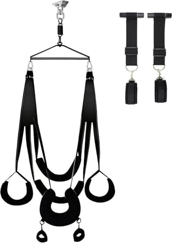 Sexschaukel Für Die Decke Liebesschaukel Erwachsene Aus Leder Sex Tuch Brett Holzbalken Schaukel Türrahmen Tür 200kg Türe Bequem Rot Sexschschaukel Luxus Extrem Ständer Delux,set1