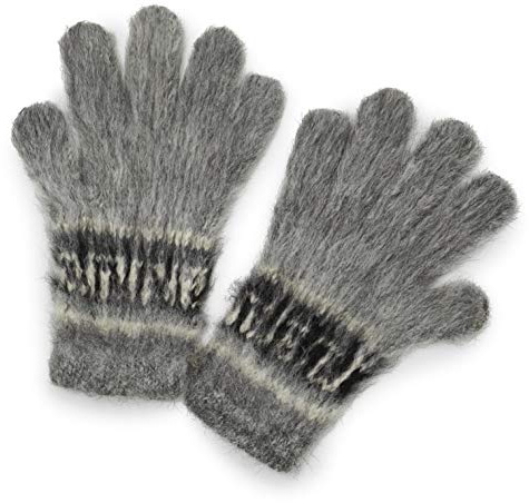 Tumia LAC Alpaka Handschuhe - Handgefertigt in Bolivien aus 100% Alpaka-Wolle