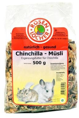 6X Chinchilla Müsli 500g, Nagerfutter