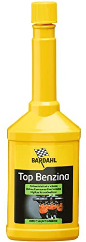 Bardahl - Additivo Top Benzina, Lubrifica e Protegge Tutto il Sistema di Alimentazione, Riduce i Consumi di Carburante e le Emissioni Inquinanti, 250ml