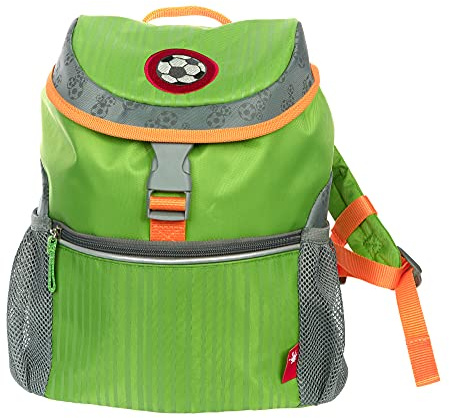 Sigikid 25210 Rucksack groß Killy Keeper Mädchen und Jungen Kinderrucksack empfohlen ab 3 Jahren grün/grau