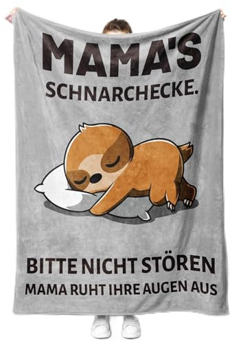 KAAYEE Mama Geschenk Weihnachten, Kuscheldecke Geschenke für Mama zum Geburtstag Valentinstag Muttertag, Geburtstagsgeschenk Ostergeschenke Muttertagsgeschenk für Mutter