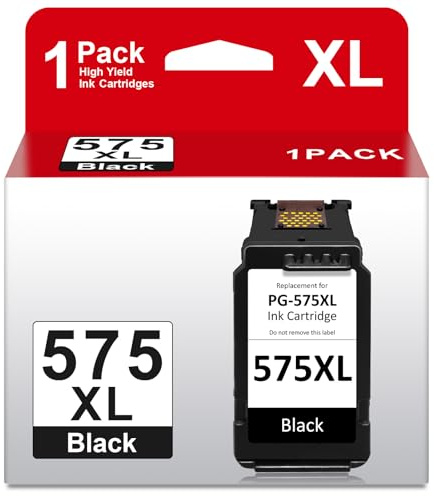 Neiber PG-575XL svart bläckpatron ersättning för Canon 575 XL, PG-575 svart kompatibel med Canon Pixma TS3550i TS3551i TR4750i TR4751i skrivare (1-pack)