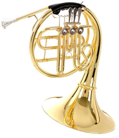 Waldhorn B- Bis F-Tonart Einzelvierton Doppelvierton Waldhorn Band Professionelle Leistung(Four key single)