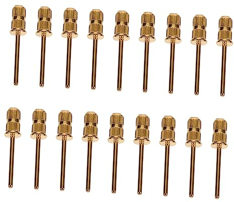NOLITOY 20piezas Brocas Para Uñas Brocas Para Manicura Eléctricas Herramientas Para Decoración Duradero y Resistente