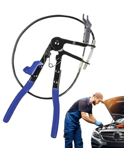 Radiator Hose Clamp Pliers,Car Hose Clamping Pliers | Long Range Hose Clamp,Car Oil Water Hose Clamp Tools Auto Repair Pipe Clamp for Coolant Cooler Heater Water Hose