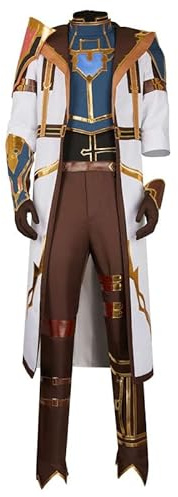 Ubaywey Jayce Cosplay Kostüm Deluxe Set Halloween Karneval Cosplay Outfit Herren L