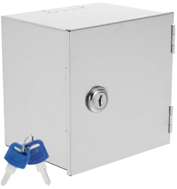 SHINEOFI Boîte De Protection Prise Électrique Extérieure Verrouillable En Acier Inoxydable Résistante Étanche Pour Sécurité Domestique Et Bricolage