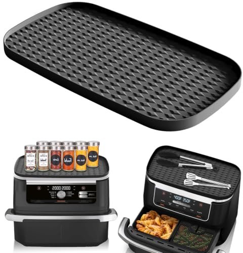 Silicone Tapis Air Fryer pour Ninja 10.4L Foodi Flexdrawer AF500EU | Accessoires Air Fryer pour Ninja 10.4l, Réutilisable Air Fryer Silicone Accessoires