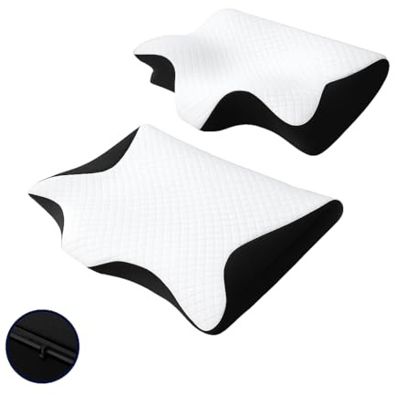 SERENIUM Federa Traspirante in Microfibra Morbida per OrthoSleep (Nero)