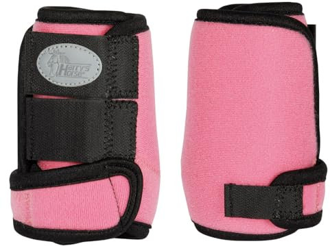 Harry's Horse Beenbeschermers Neoprene Tiny, Farbe:rosa, Größe:Shetland