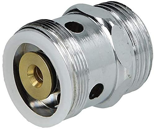 Rohrbelüfter DN15 messing verchromt DIN-DVGW registriert 3/4 AG für Auslaufventile