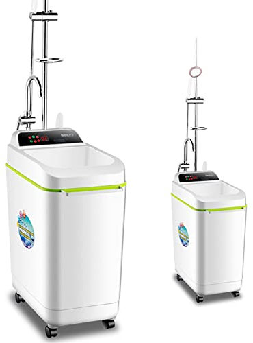 CUPLES Scaldabagno Elettrico 100 Litri, 2000 W, Verticale, Macchina da Bagno elettrica Mobile da 220 V, Termostato a 55 ℃, Misure di Sicurezza Multiple