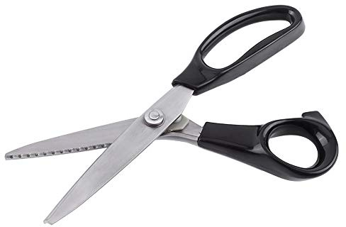 Stoff Dekorative Runde/Dreieck Kante Pinking Schere Schere Clipper 3 5 7Mm Zick Zack Schere für Spitze Perücke, Pinking Scheren, Pinking Scheren (5mm) schere runde ecken