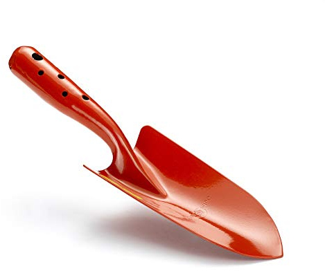 Outils Wolf, Transplantoir 8 cm en Acier, Spécial Massifs & Rocailles, LU Orange/Jaune Version Amazon Exclusive