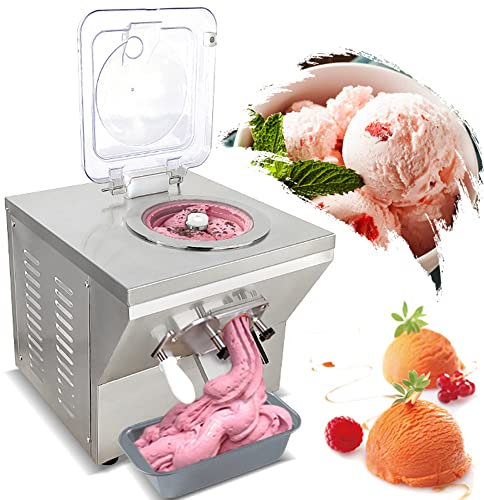 CAJOLI Machine de crème glacée Dure à Boisson Froide, crème glacée Dur Italienne Turque, café glacée à la crème glacée décontractée