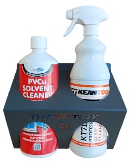 Glass & Solvent Cleaner Holder Steel Van Rack – TradeTidy Grey