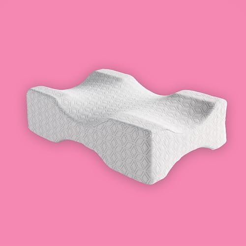 Pillow Cube Knee Cube Deluxe – Kniekissen für Seitenschläfer, Hüftschmerzlinderung, Zwischen Beinkissen, Oberschenkelkissen, Beinstütze, Memory-Schaum – 30,5 x 45,7 x 12,7 cm