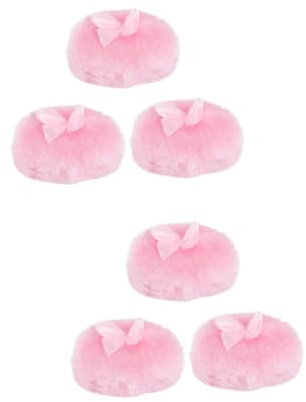 MAGICLULU 2 Sets Baby-haarquasten Talkumquasten Babyquasten Rund Weich Für Babyhaut Für Damen 3 Stück X 2