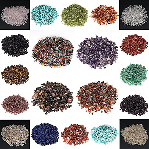 Beau cristal naturel en vrac pierres dégringolées CrystalMini roche gravier spécimen réservoir d'aquarium décoration de la maison 50/100g Collections de la maison ( Color : Rose Quartz , Size : 100g )
