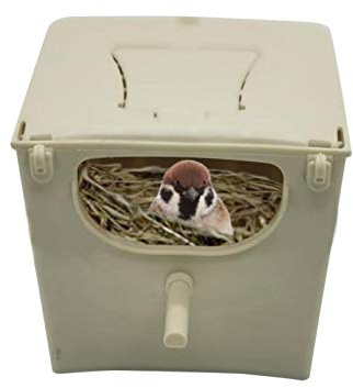 Wellensittich Nistkasten Vogelzuchtbox Nistkasten Vogelnest Brutkasten Mit Sitzstang Vogelzucht Brutkasten Brutkasten Für Papageien Mit Stehstange Vogelkäfig Haus Für Unzertrennliche Wellensittiche